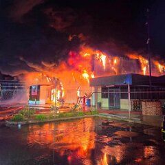 Structure fire, Virginia from Virginia CFS