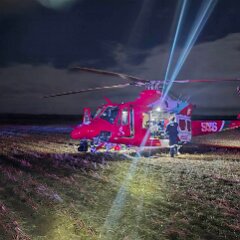 Road Crash and Helicopter landing site, Alma from Hamley Bridge CFS