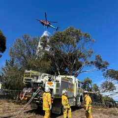 Scrub fire, Willunga from Willunga CFS