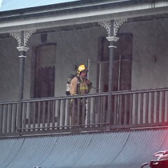 Structure fire, Bridgewater from Ashley Hosking, CFS Promotions Unit