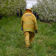 Tractor roll over, Carey Gully from Pip McGowan, CFS Promotions Unit