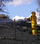 Grass fire, Kanmantoo