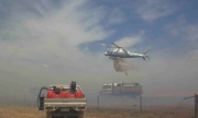 Grass fire, Farrell Flat