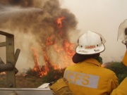 Scrub fire, Kangaroo Island