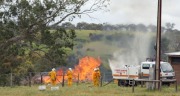 Controlled burn off, Lower Inman Valley