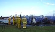 Shed fire, Milang