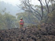 Scrub fire, Belair