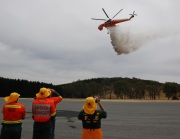 Media Launch, CFS aerial support, Mt Crawford