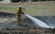 Grass fire, Nairne