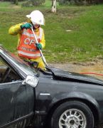 Car fire, SE Freeway, Stirling