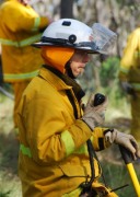 Scrub fire, Carey Gully