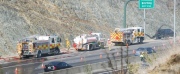 Truck fire, Crafers