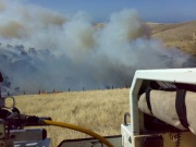 Grass fire, Rapid Bay