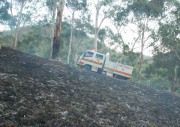 Scrub fire, Basket Range