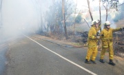 Scrub fire, Mt George