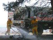 Grass fire at Mallala