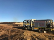 Grass fire, Stockport