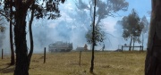 Grass fire, Balhannah