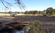 Grass fire, Jamestown