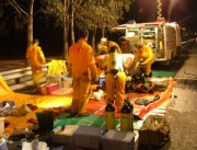 Crew prepare for a Hazmat incident at Bordertown