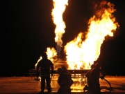 Firefighters at Level 3 training at Naracoorte