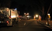 Crews at a serious crash at Kersbrook