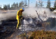 Grass fire, Goolwa