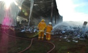 Shed fire - Murray Bridge