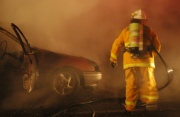 Car fire, Ashton