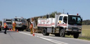 Truck rollover, Kapunda