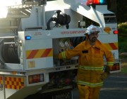 Rubbish fire, Teringie