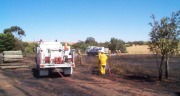 Stubble fire, Rosedale