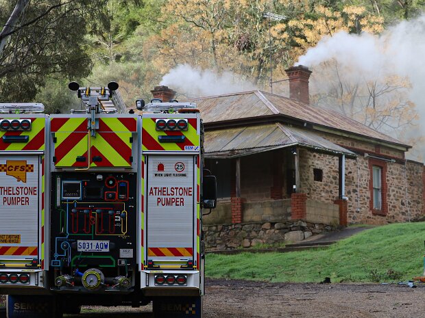 Structure Fire Exercise, Horsnell Gully. 30th August 2025