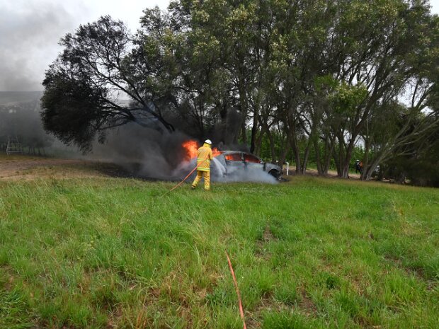 Vehicle Fire, Basket Range. 28th November 2024
