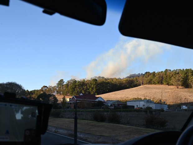 Scrub and Grass fire, Lenswood. 25th May 2025