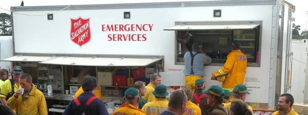 The Salvation Army Catering Vehicle