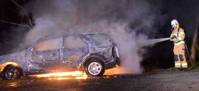 A Car fire