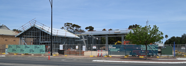 Two Wells Station, under construction Sept 2026