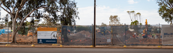 Whyalla Station - under construction February 2026