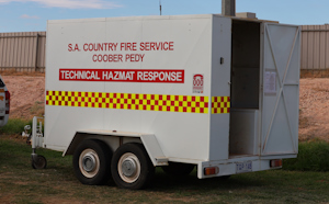 Coober Pedy Hazmat Trailer