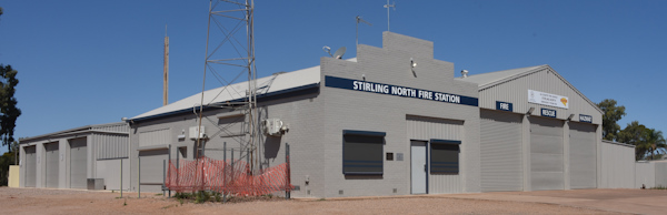 Flinders Group base - at Stirling North Station