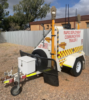 Rapid Deployment Comms Trailer