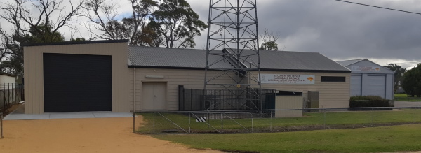 Lucindale Group base - at Lucindale Station