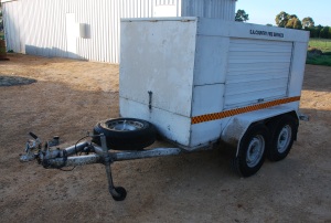 Stirling North Compressor trailer