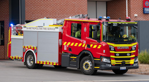 321 Pumper, based at Salisbury Station